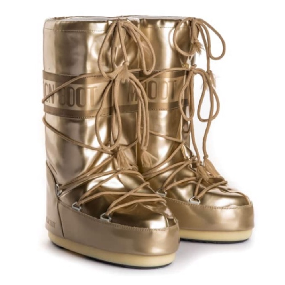 MOON BOOT VINILE MET- Gold